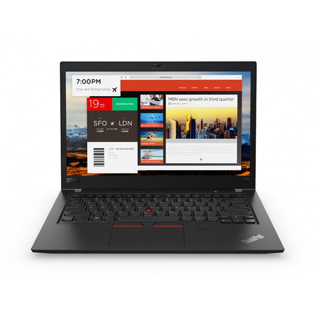 Lenovo ThinkPad T480s i7-8650U 8GB DDR4  256GB SSD 14inch Full-HD